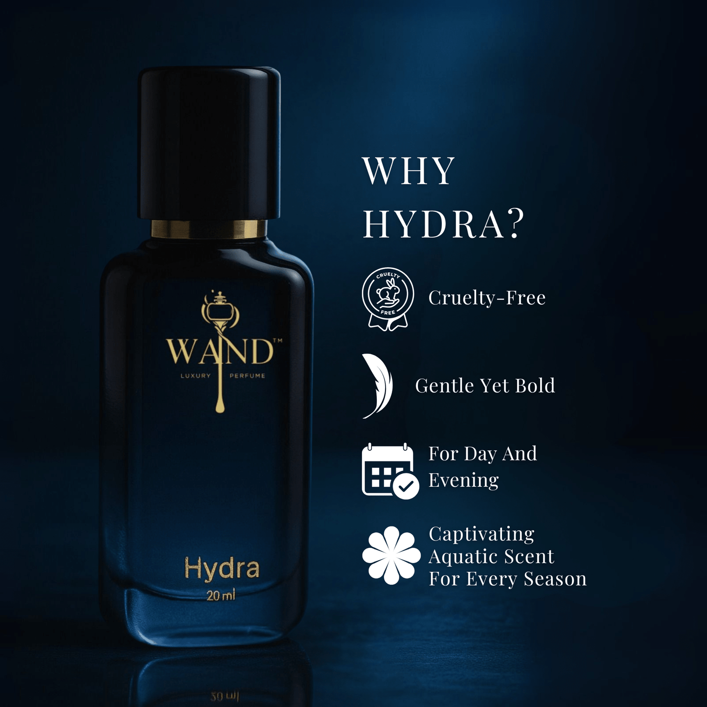 Hydra Eau de Parfum (20ml) - Wand Fragrance