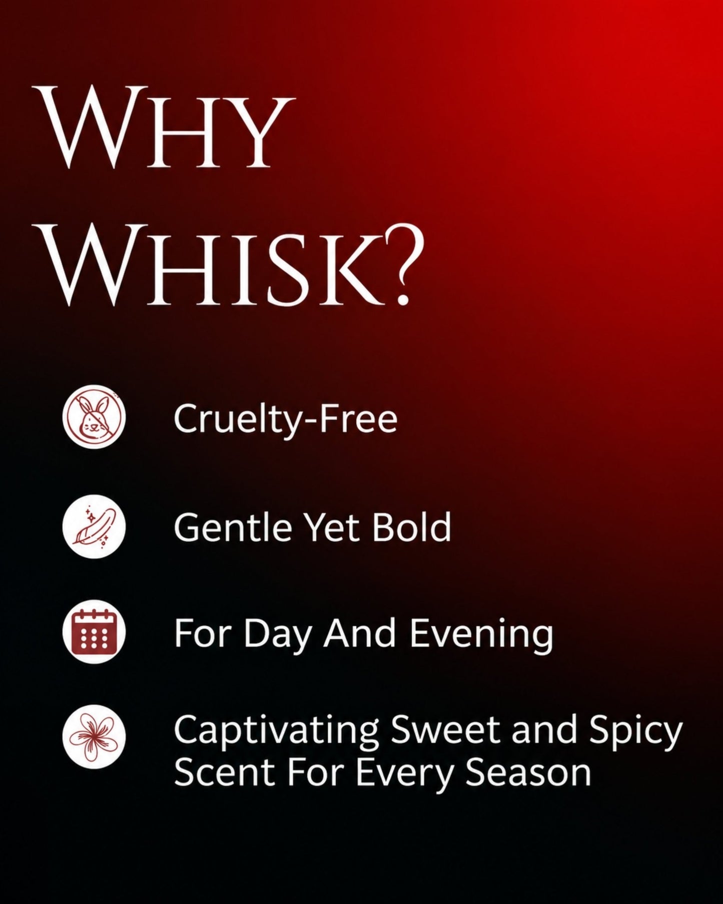 Whisk Eau de Parfum (100ml) - Wand Fragrance