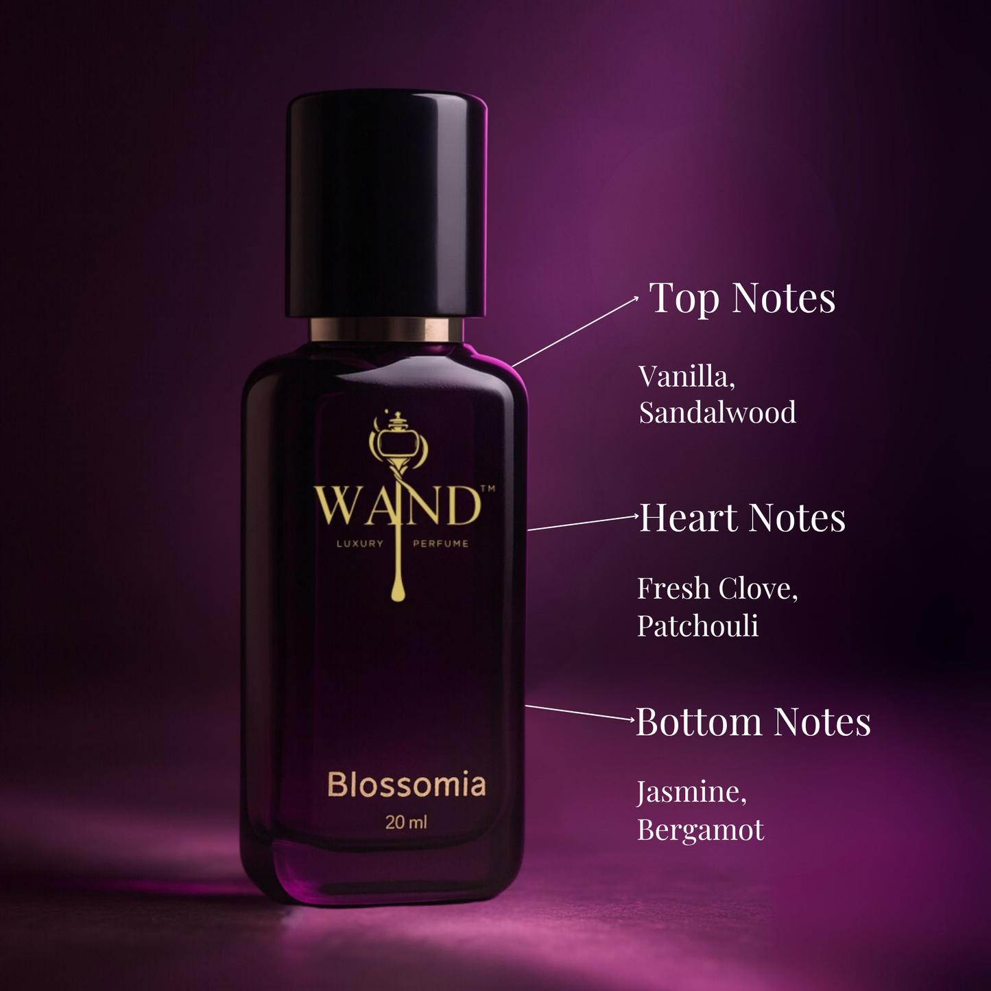 Wand Blossomia Eau de Parfum 20ml mini - box packaging