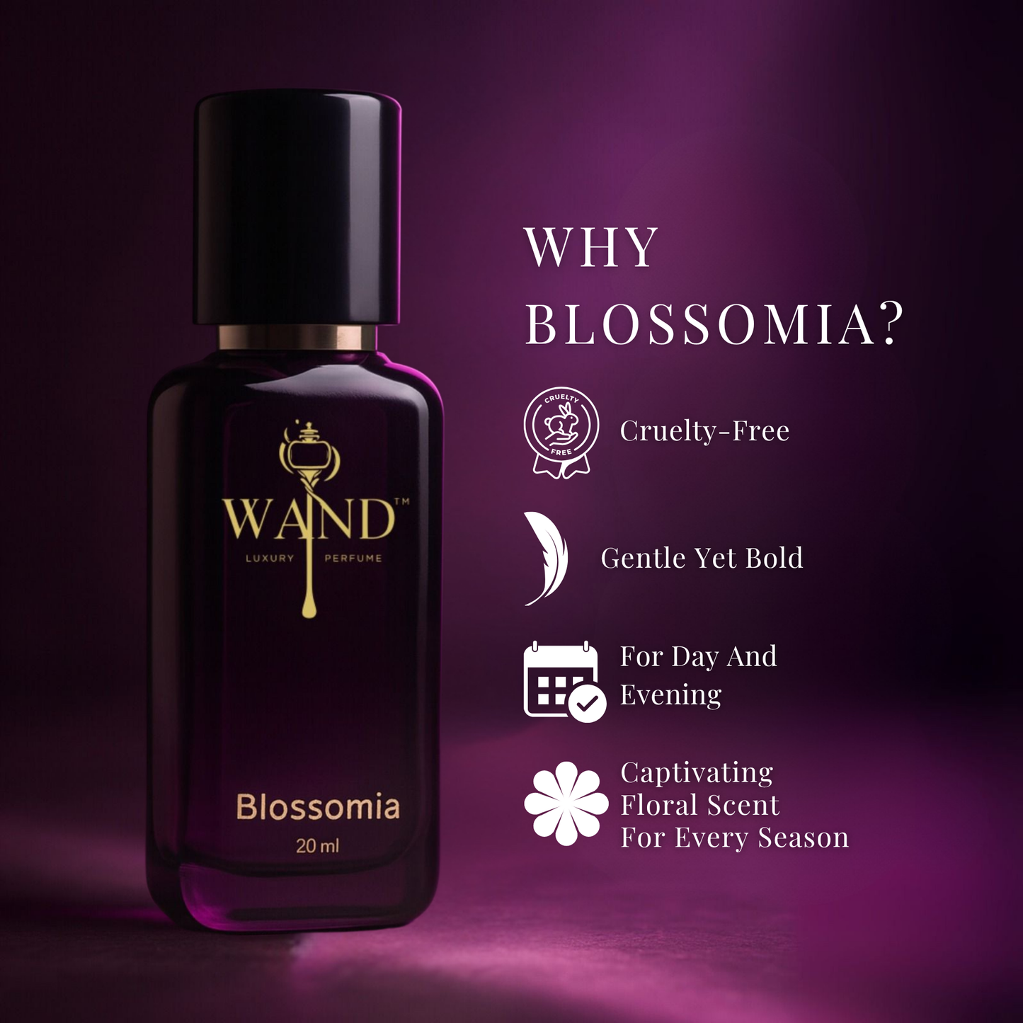 Wand Blossomia Eau de Parfum 20ml mini - lifestyle shot