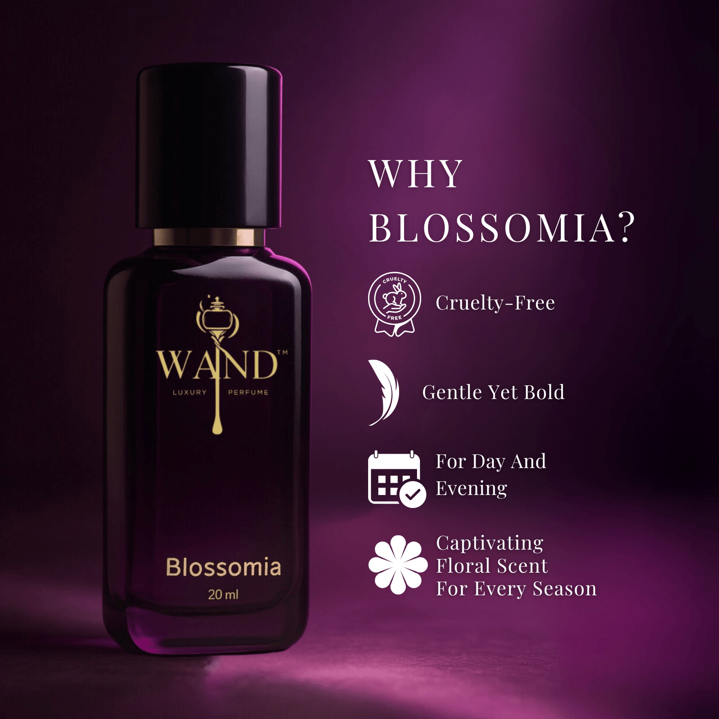 Blossomia Eau de Parfum (20ml) - Wand Fragrance