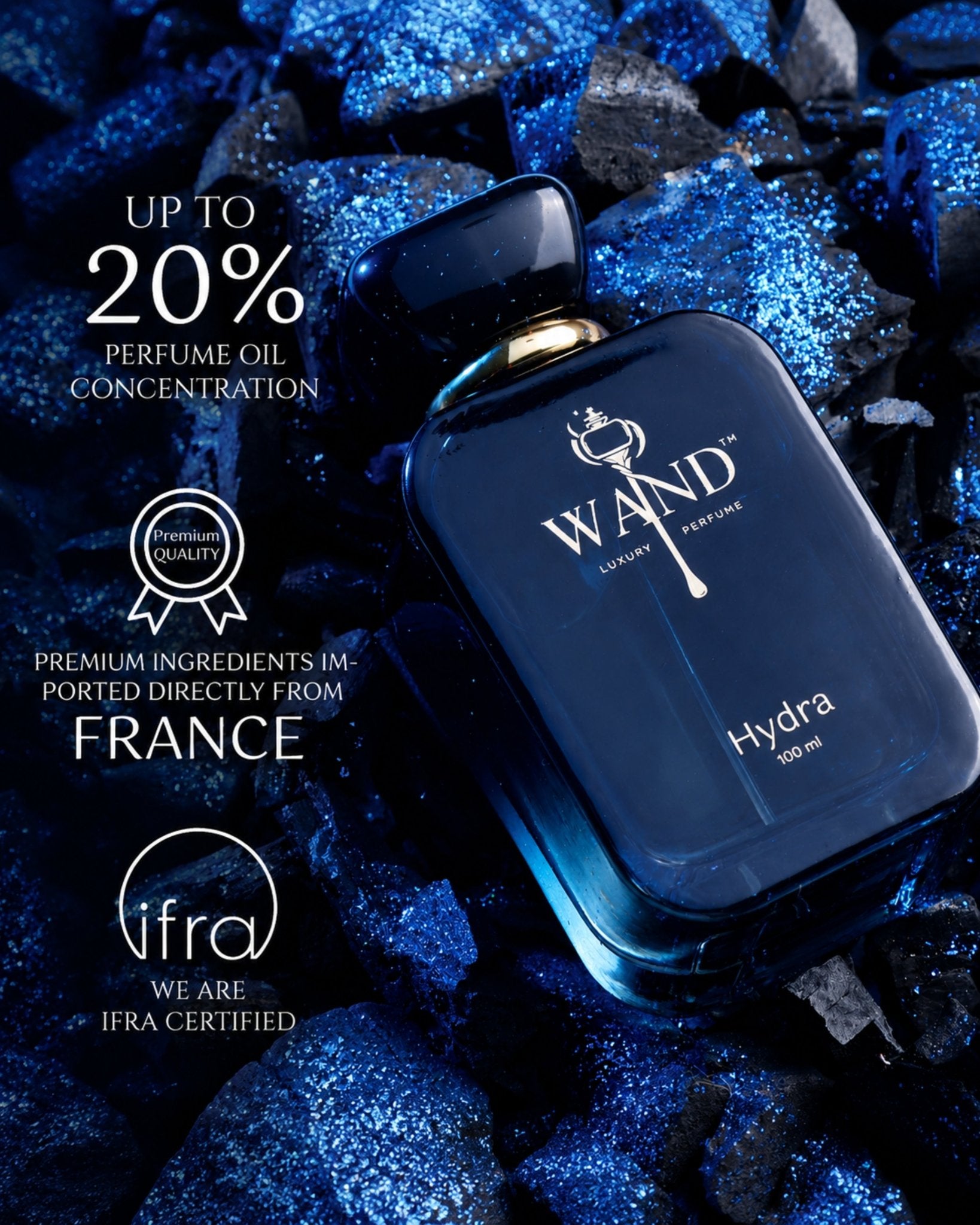 Hydra Eau de Parfum (100ml) - Wand Fragrance