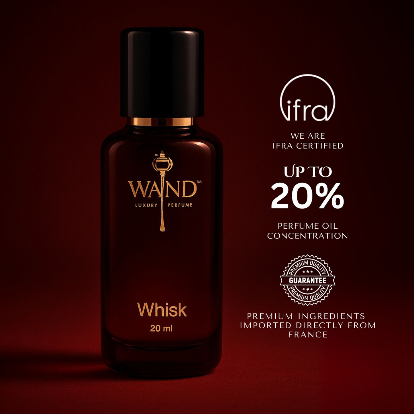 Wand Whisk Eau de Parfum 20ml mini - side view
