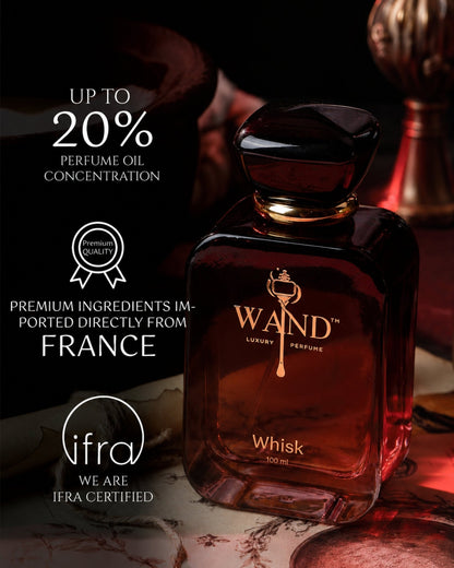 Whisk Eau de Parfum (100ml) - Wand Fragrance